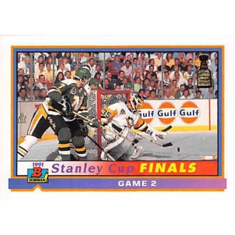 Řadové karty - Game 2 Cup Finals - 1991-92 Bowman No.420