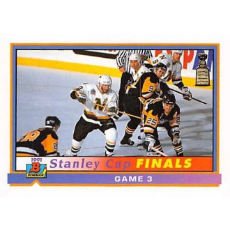 Řadové karty - Game 3 Cup Finals - 1991-92 Bowman No.421