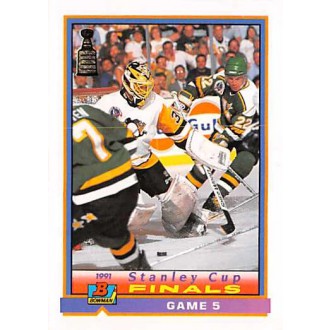 Řadové karty - Game 5 Cup Finals - 1991-92 Bowman No.423