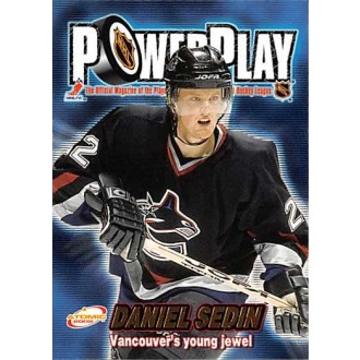 Insertní karty - Sedin Daniel - 2001-02 Atomic Power Play No.33