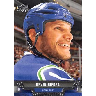 Řadové karty - Bieksa Kevin - 2013-14 Upper Deck No.255