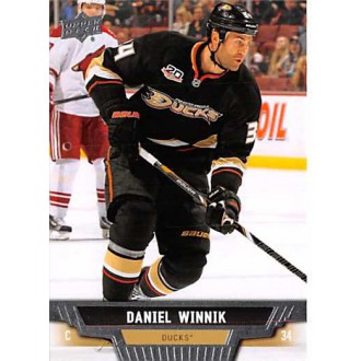 Řadové karty - Winnik Daniel - 2013-14 Upper Deck No.276