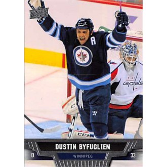 Řadové karty - Byfuglien Dustin - 2013-14 Upper Deck No.302