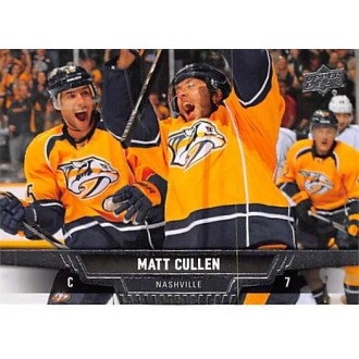 Řadové karty - Cullen Matt - 2013-14 Upper Deck No.338