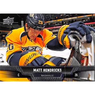 Řadové karty - Hendricks Matt - 2013-14 Upper Deck No.342