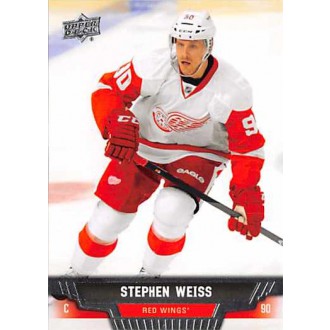 Řadové karty - Weiss Stephen - 2013-14 Upper Deck No.346