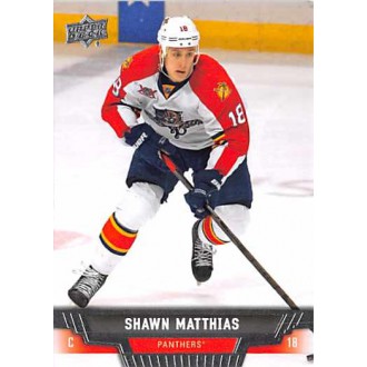Řadové karty - Matthias Shawn - 2013-14 Upper Deck No.361