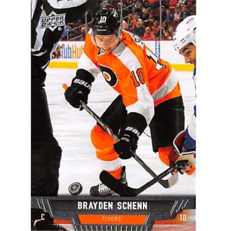 Řadové karty - Schenn Brayden - 2013-14 Upper Deck No.408