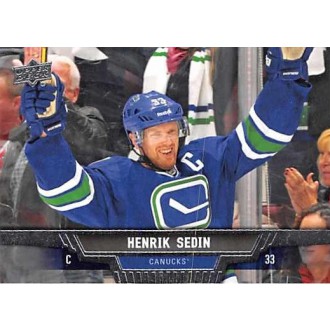 Řadové karty - Sedin Henrik - 2013-14 Upper Deck No.251