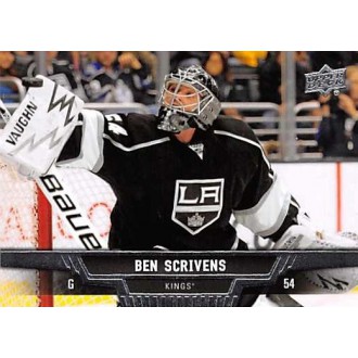Řadové karty - Scrivens Ben - 2013-14 Upper Deck No.268