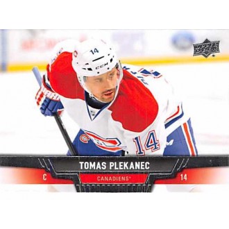 Řadové karty - Plekanec Tomáš - 2013-14 Upper Deck No.437