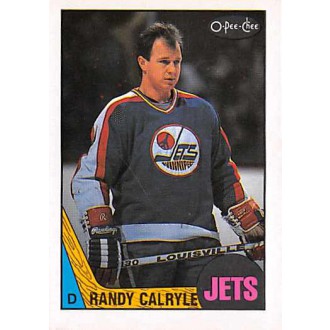 Řadové karty - Carlyle Randy - 1987-88 O-Pee-Chee No.9