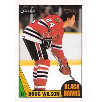 Řadové karty - Wilson Doug - 1987-88 O-Pee-Chee No.14