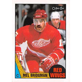 Řadové karty - Bridgman Mel - 1987-88 O-Pee-Chee No.17