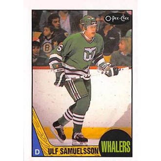 Řadové karty - Samuelsson Ulf - 1987-88 O-Pee-Chee No.23