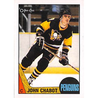 Řadové karty - Chabot John - 1987-88 O-Pee-Chee No.32