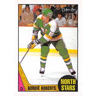 Řadové karty - Roberts Gordie - 1987-88 O-Pee-Chee No.41