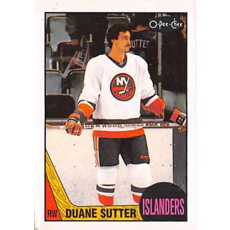 Řadové karty - Sutter Duane - 1987-88 O-Pee-Chee No.43