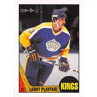 Řadové karty - Playfair Larry - 1987-88 O-Pee-Chee No.57