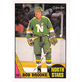 Řadové karty - Brooke Bob - 1987-88 O-Pee-Chee No.64
