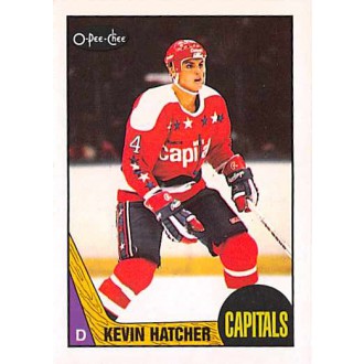 Řadové karty - Hatcher Kevin - 1987-88 O-Pee-Chee No.68