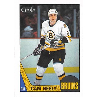 Řadové karty - Neely Cam - 1987-88 O-Pee-Chee No.69