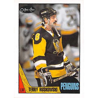 Řadové karty - Ruskowski Terry - 1987-88 O-Pee-Chee No.73