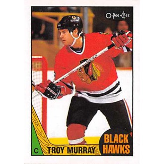 Řadové karty - Murray Troy - 1987-88 O-Pee-Chee No.74