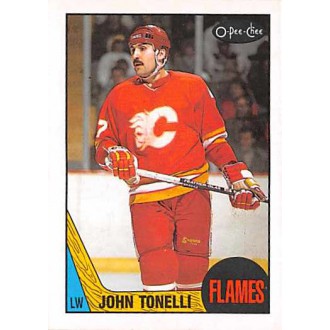 Řadové karty - Tonelli John - 1987-88 O-Pee-Chee No.84