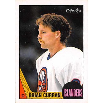 Řadové karty - Curran Brian - 1987-88 O-Pee-Chee No.90