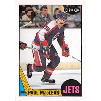 Řadové karty - MacLean Paul - 1987-88 O-Pee-Chee No.91