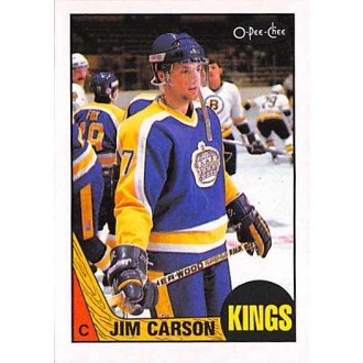Řadové karty - Carson Jim - 1987-88 O-Pee-Chee No.92