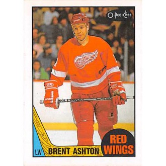 Řadové karty - Ashton Brent - 1987-88 O-Pee-Chee No.100