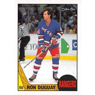 Řadové karty - Duguay Ron - 1987-88 O-Pee-Chee No.110