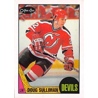 Řadové karty - Sulliman Doug - 1987-88 O-Pee-Chee No.116