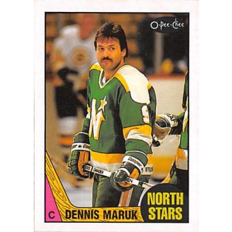 Řadové karty - Maruk Dennis - 1987-88 O-Pee-Chee No.117