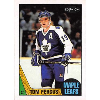 Řadové karty - Fergus Tom - 1987-88 O-Pee-Chee No.120