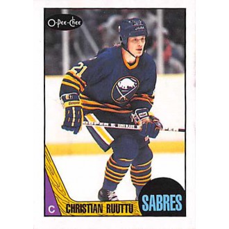 Řadové karty - Ruuttu Christian - 1987-88 O-Pee-Chee No.121