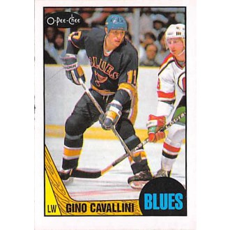 Řadové karty - Cavallini Gino - 1987-88 O-Pee-Chee No.146