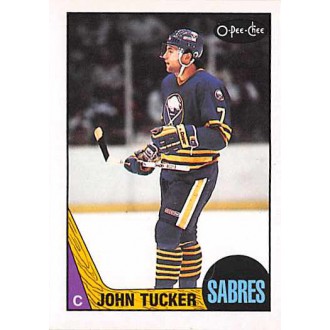 Řadové karty - Tucker John - 1987-88 O-Pee-Chee No.154