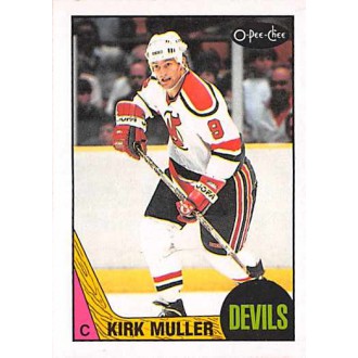 Řadové karty - Muller Kirk - 1987-88 O-Pee-Chee No.157
