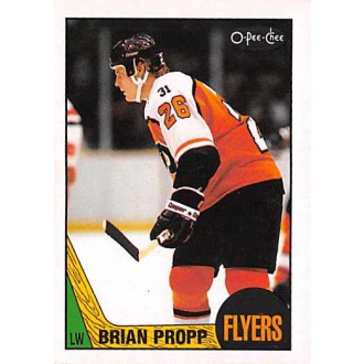 Řadové karty - Propp Brian - 1987-88 O-Pee-Chee No.158