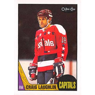 Řadové karty - Laughlin Craig - 1987-88 O-Pee-Chee No.161