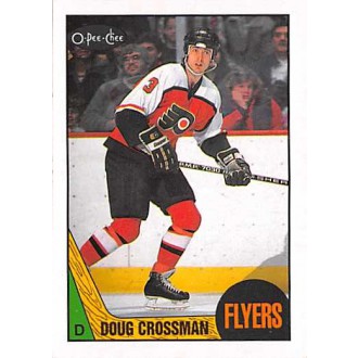 Řadové karty - Crossman Doug - 1987-88 O-Pee-Chee No.182