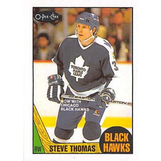 Řadové karty - Thomas Steve - 1987-88 O-Pee-Chee No.188