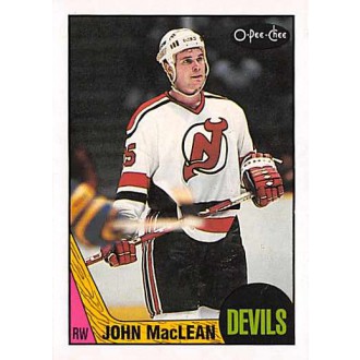 Řadové karty - MacLean John - 1987-88 O-Pee-Chee No.191