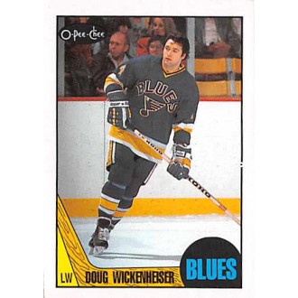 Řadové karty - Wickenheiser Doug - 1987-88 O-Pee-Chee No.193