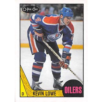 Řadové karty - Lowe Kevin - 1987-88 O-Pee-Chee No.200