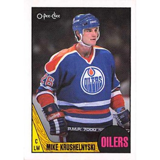 Řadové karty - Krushelnyski Mike - 1987-88 O-Pee-Chee No.202