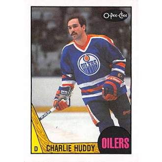 Řadové karty - Huddy Charlie - 1987-88 O-Pee-Chee No.207